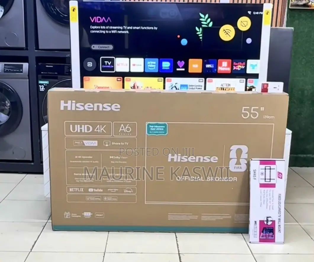 Hisense 55” Smart TV 55a6qken (2026)