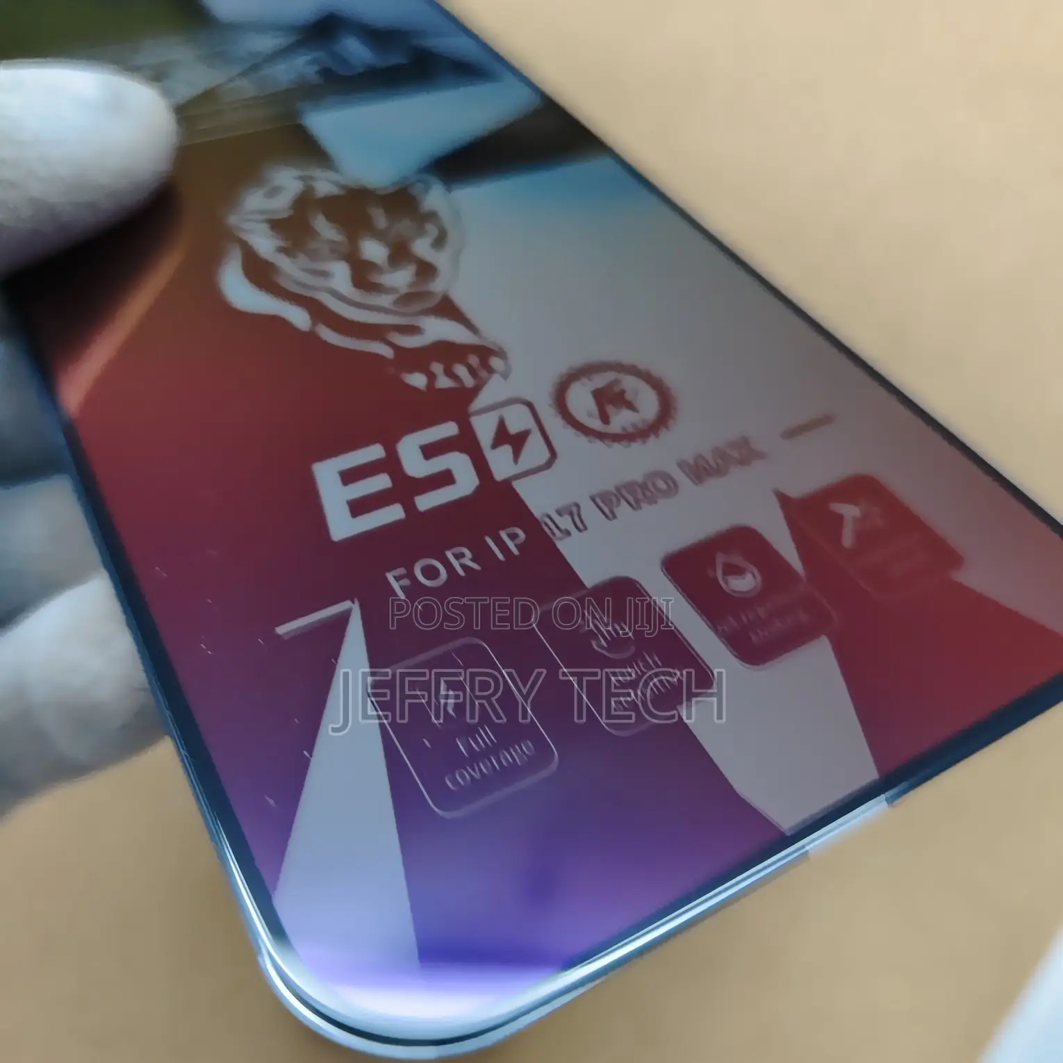 iPhone 18 Pro 18 Pro Max Premium Privacy Colorful Tempered Glass