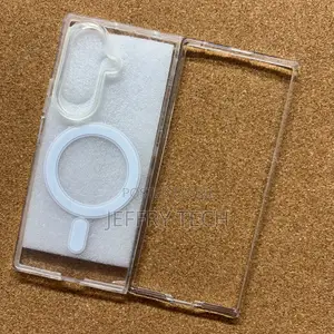 Samsung Z Fold 8 Ultra Clear Transparent Silicone Magsafe Back Cover