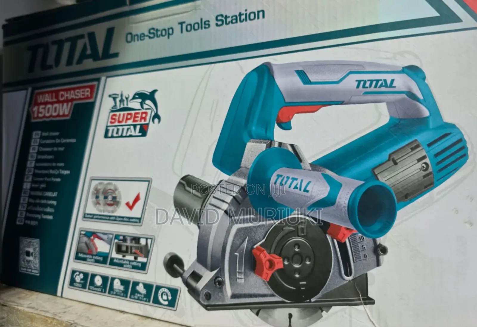 Total 1500watts Wall Chaser