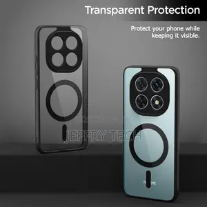 Redmi Note 15 5G Compatible With Mag-Safe | Shockproof Design | Hard T