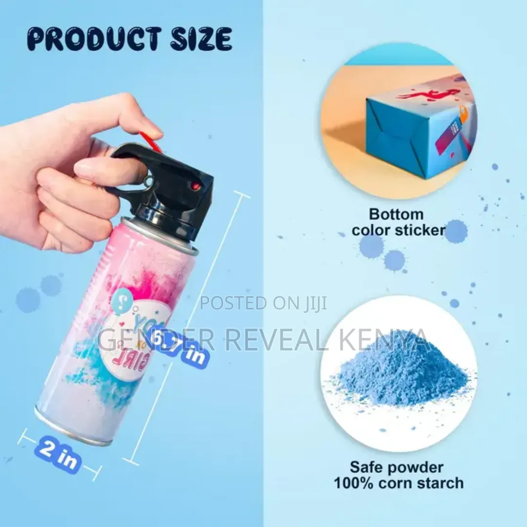Gender Reveal Powder Spray
