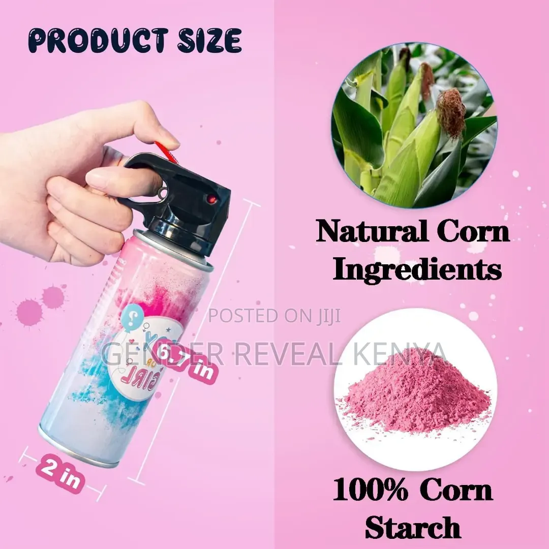 Gender Reveal Powder Spray