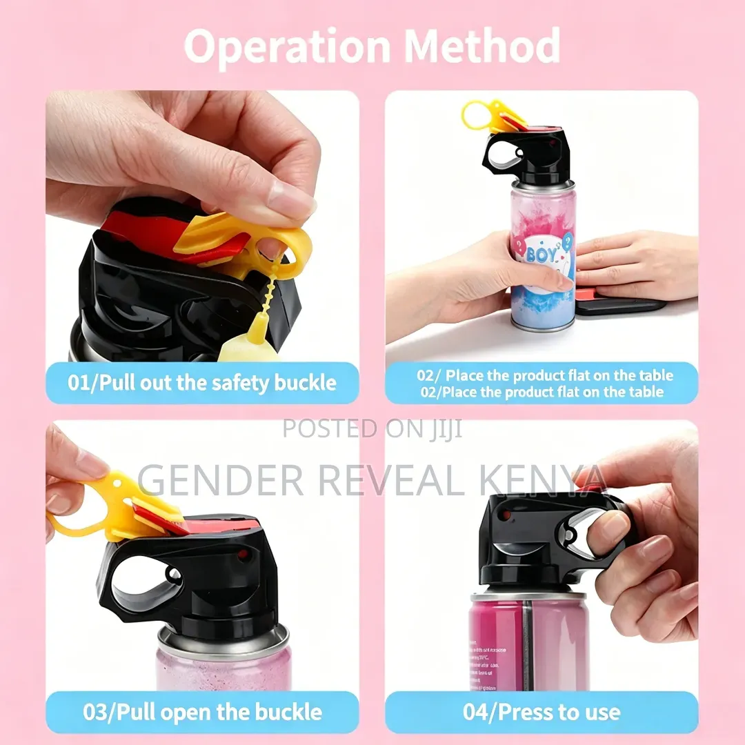 Gender Reveal Powder Spray