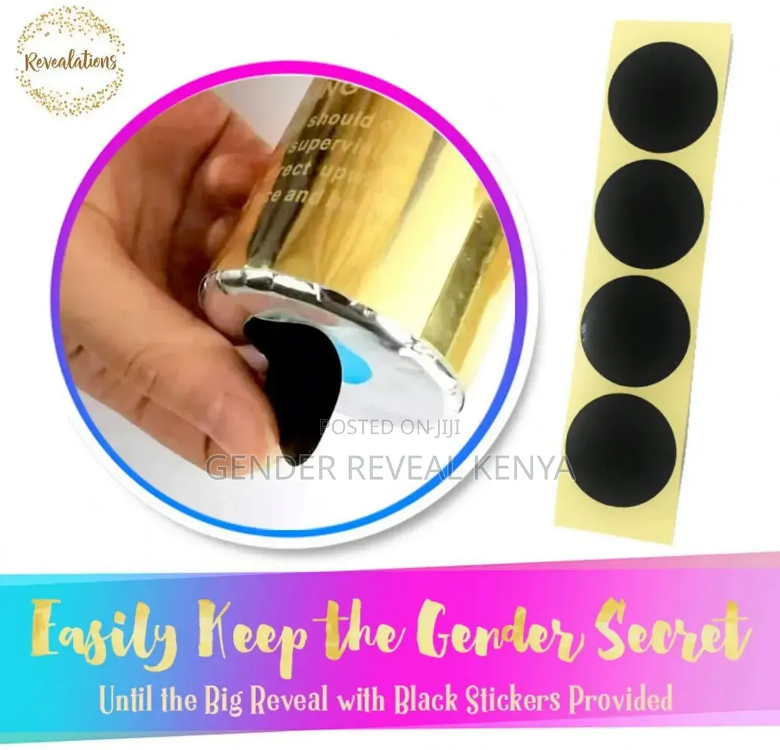 Gender Reveal Powder Popper