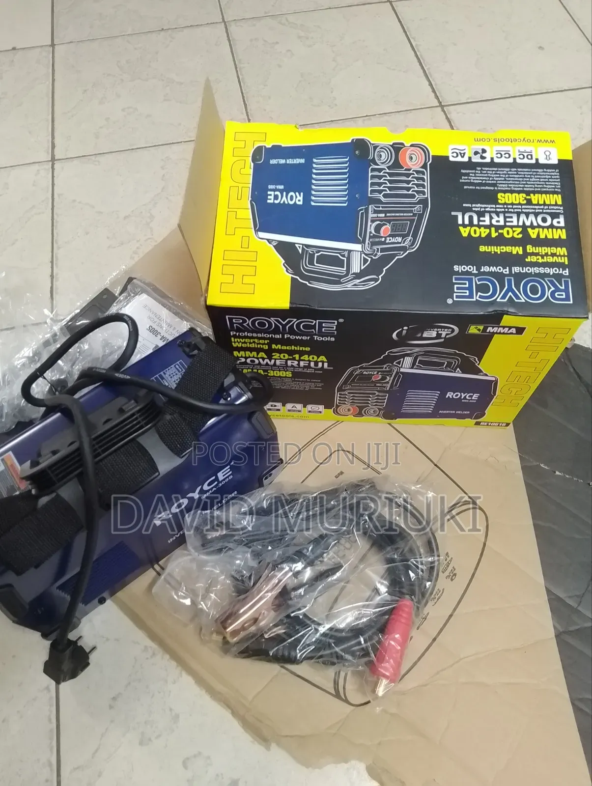 Royce MMA-300S 300A Inverter Welde.