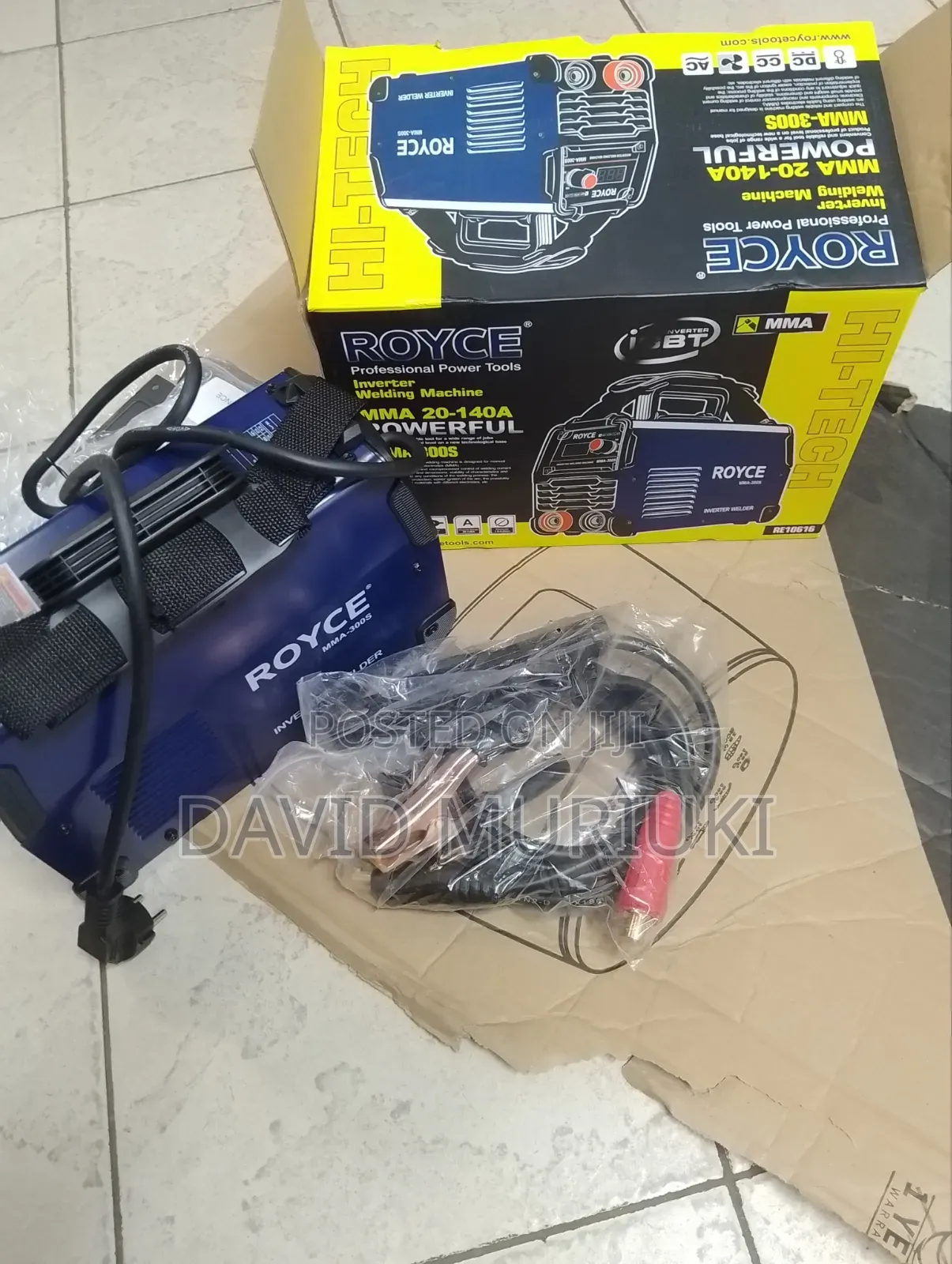 Royce MMA-300S 300A Inverter Welde.