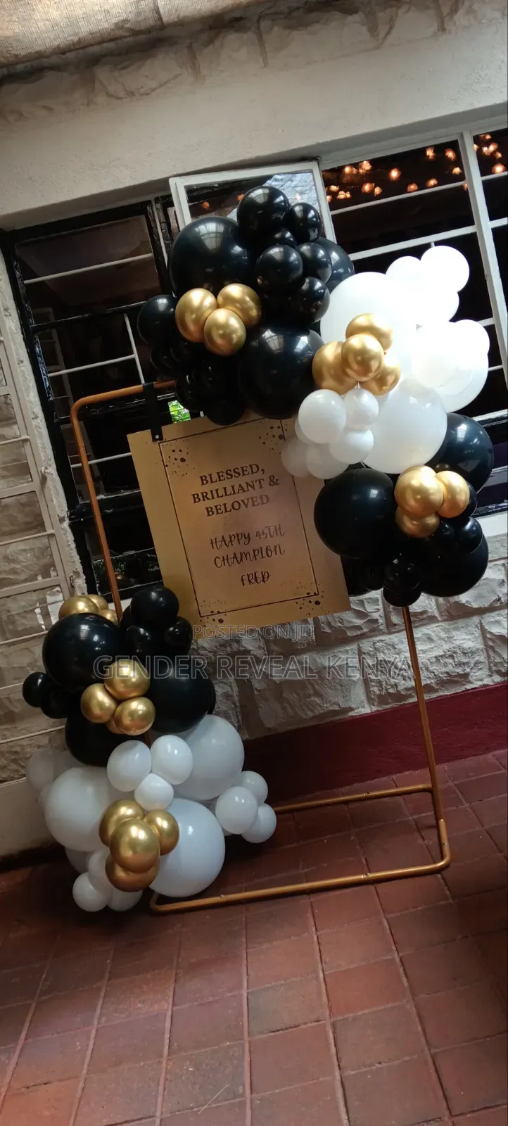 Birthday Balloon Decoration