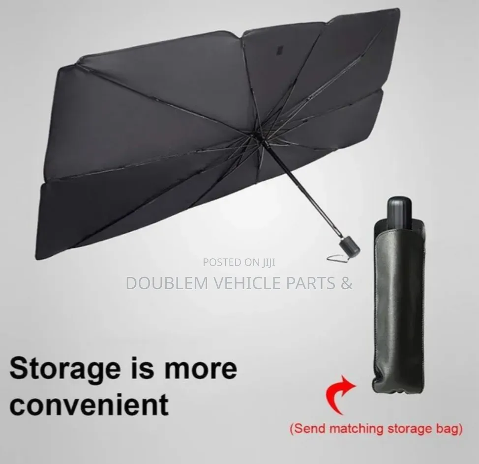 Car Windshield/Windscreen Sunshade/Visor Umbrella Foldable Universal