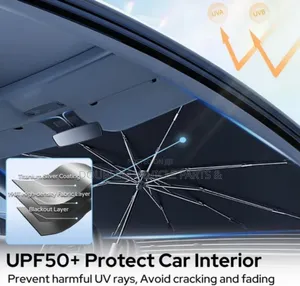 Car Windshield/Windscreen Sunshade/Visor Umbrella Foldable Universal