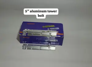 5" Moment Aluminum Tower Bolt – Heavy Duty Bathroom Door Latch Lock