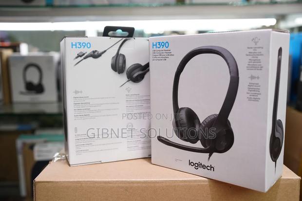 Logitech H390 USB Headphones - main view