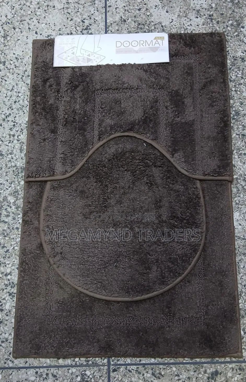 3pc Toilet Mat Set / Bathroom Mat Set