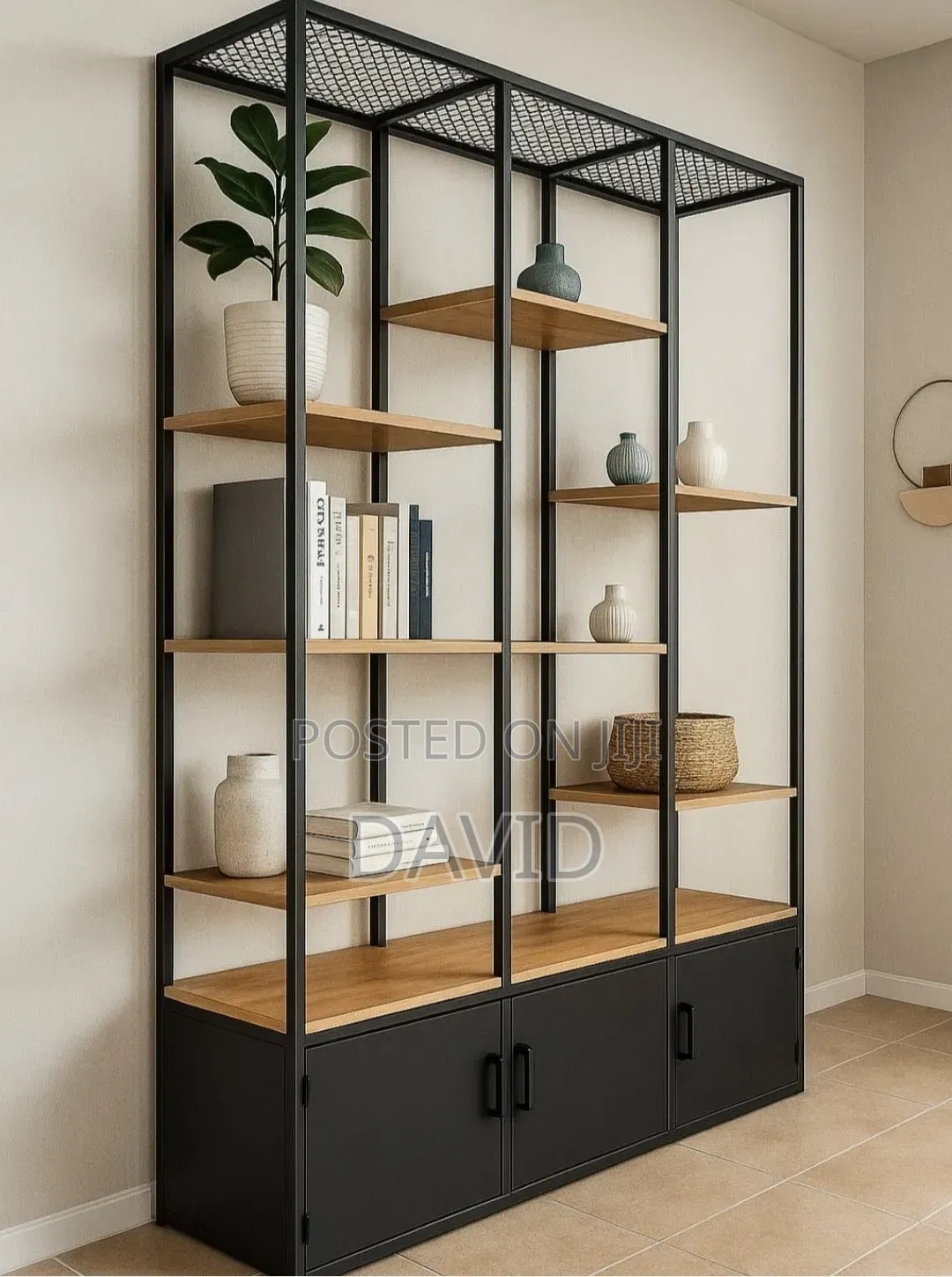 Industrial Decor Stand