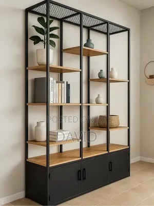 Industrial Decor Stand