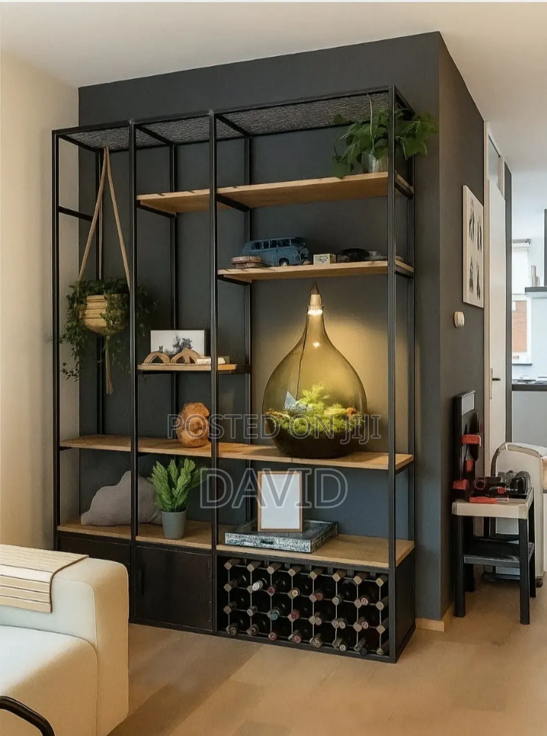 Industrial Decor Stand