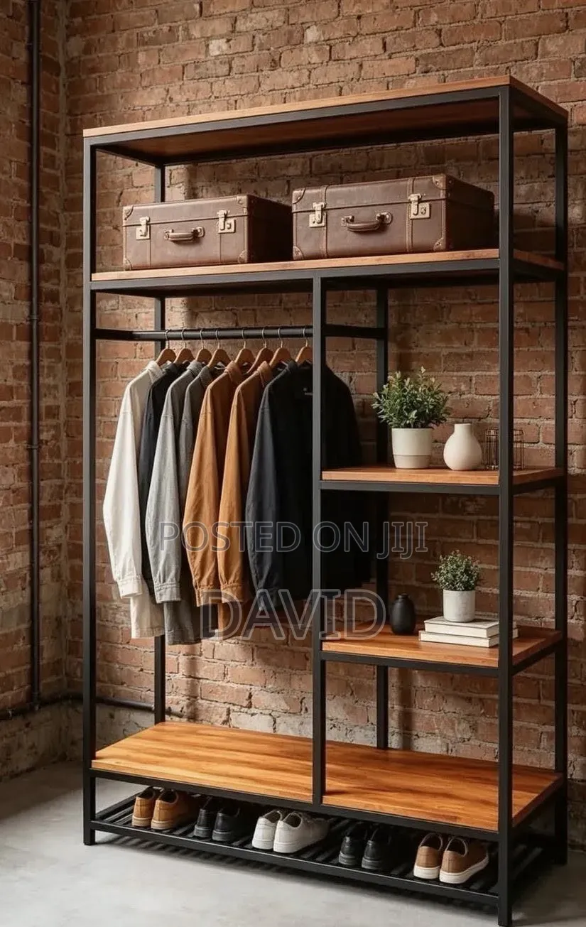 Industrial Decor Stand