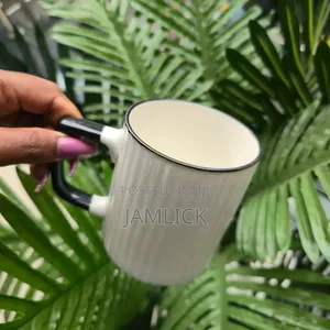6PC Mugs With Black Handles - RB