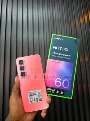 New Infinix Hot 60i 256 GB Silver