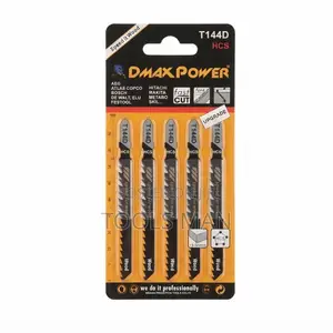 Dmax Power T144D Jigsaw Blades for Wood (5 PCS Heavy Duty Set)