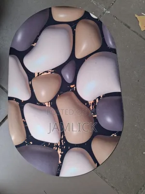 3D Oval Mat - Pt