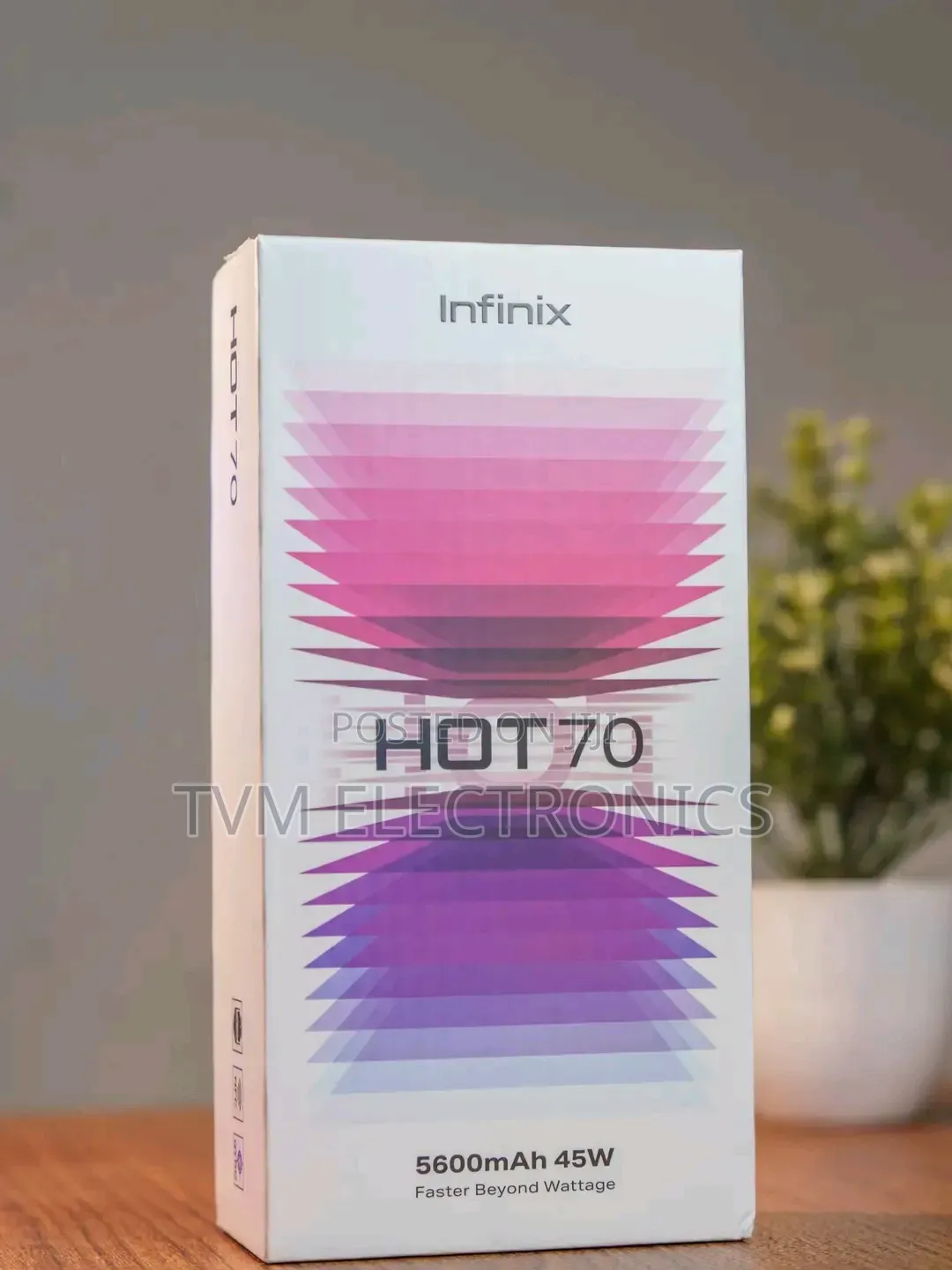 New Infinix Hot 70 128 GB Silver