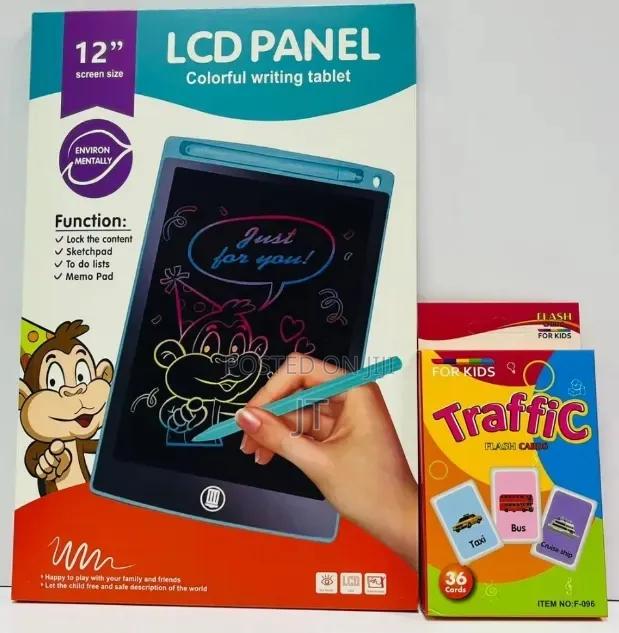 12" LCD Panel Colorful Writing Table - main view
