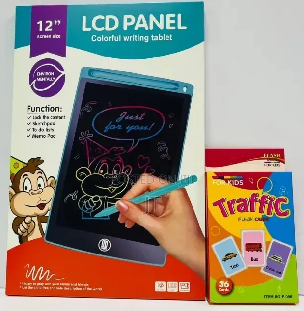 12" LCD Panel Colorful Writing Table