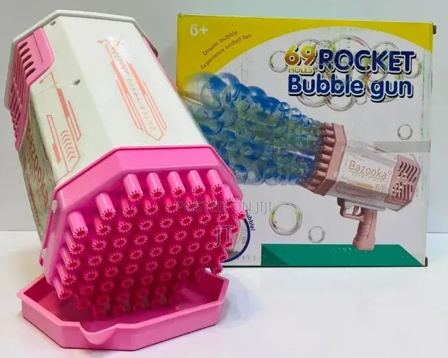 69 Holes Rocket Bubble Gun