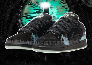 Air Jordan 1 Fortune Fly Sneakers (Glow in the Dark)