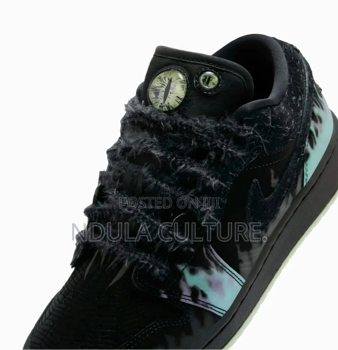 Air Jordan 1 Fortune Fly Sneakers (Glow in the Dark)