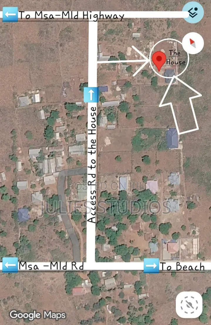 3bdrm Bungalow in Co-Operative, Kilifi Town for sale