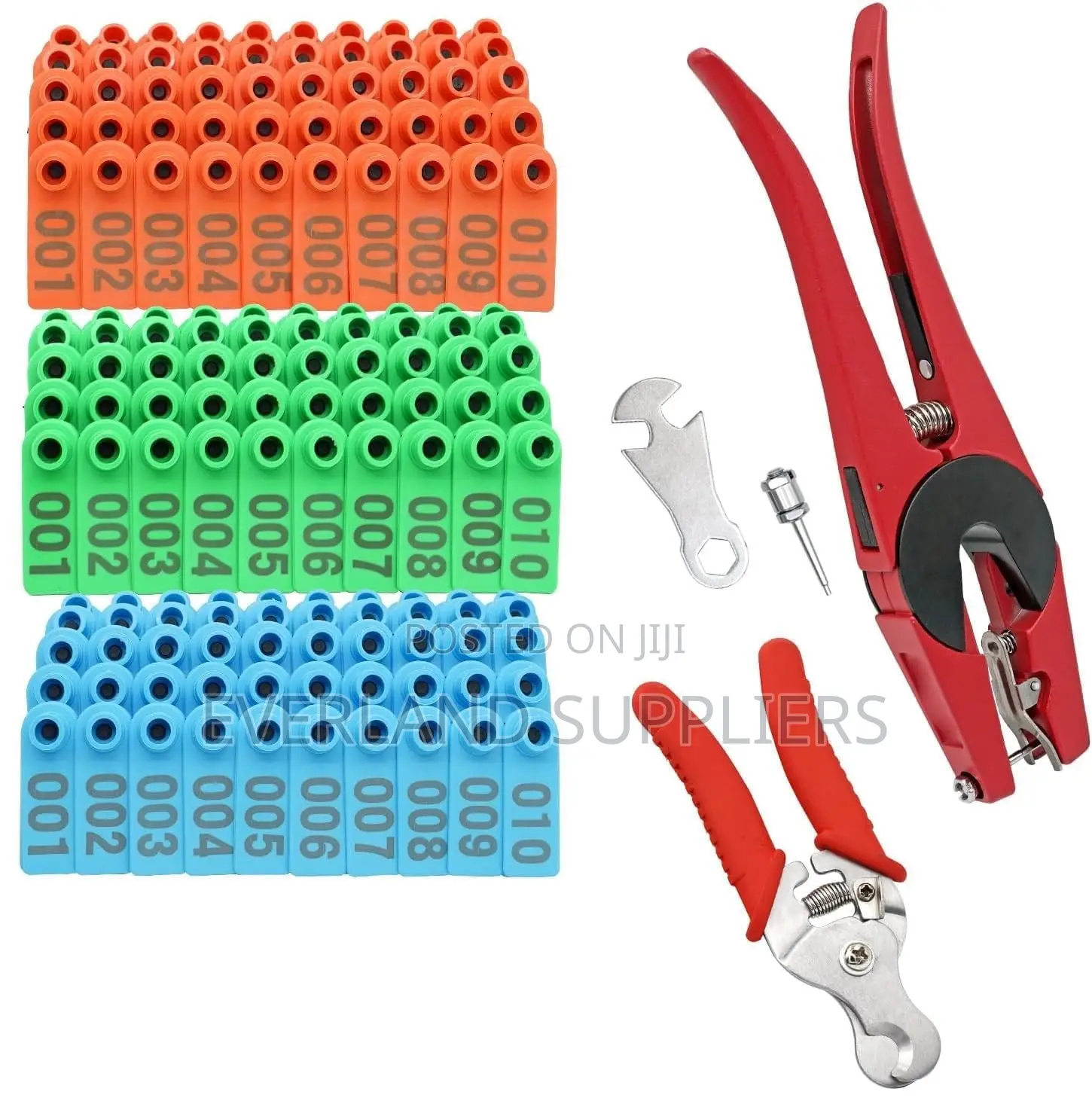 Goat Ear Tags - Sequence 1-100 or Any Other
