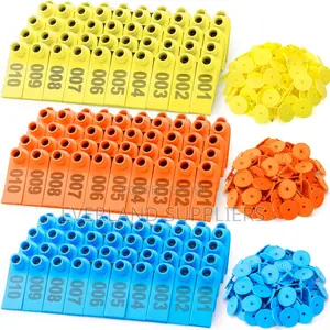 Goat Ear Tags - Made in 100pc PKT