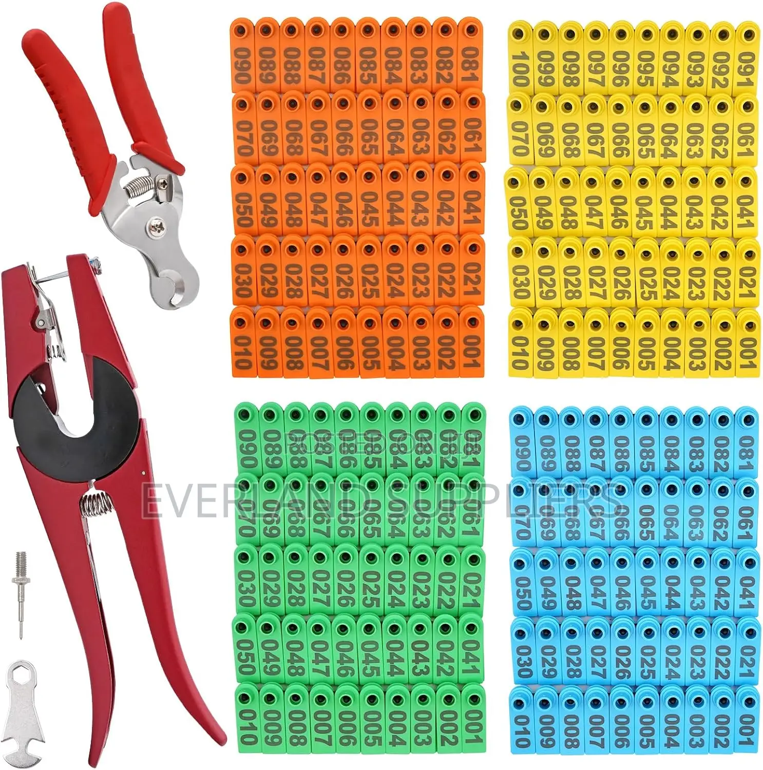 Goat Ear Tags Numbered or Plain