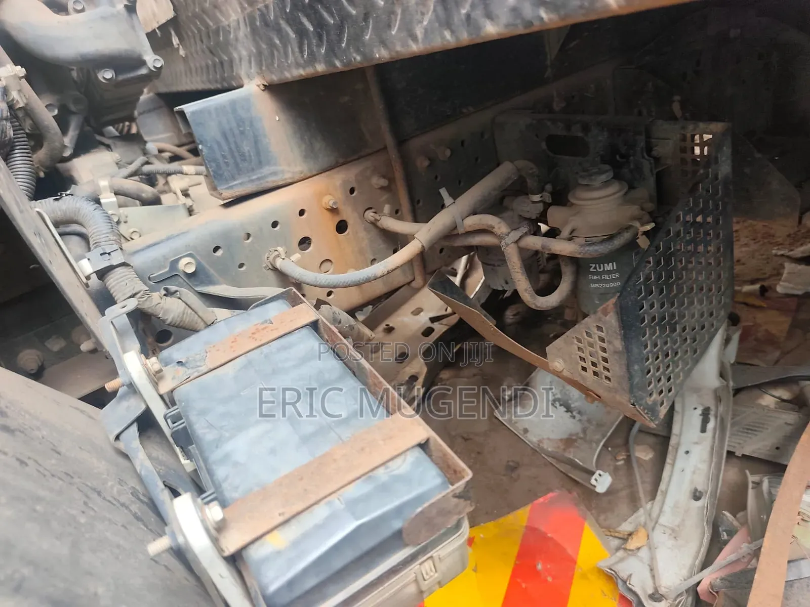 KDM Isuzu NQR in Repairable Conditions