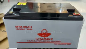 STARMAX 6fm-80ah Solar Battery