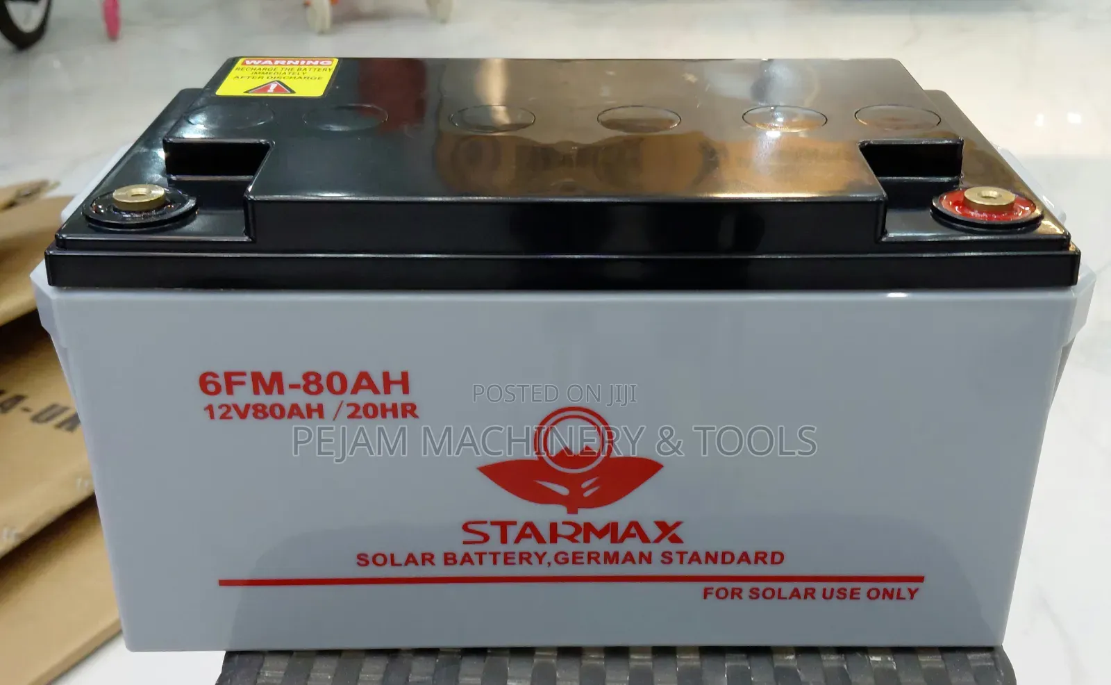 STARMAX 6fm-80ah Solar Battery
