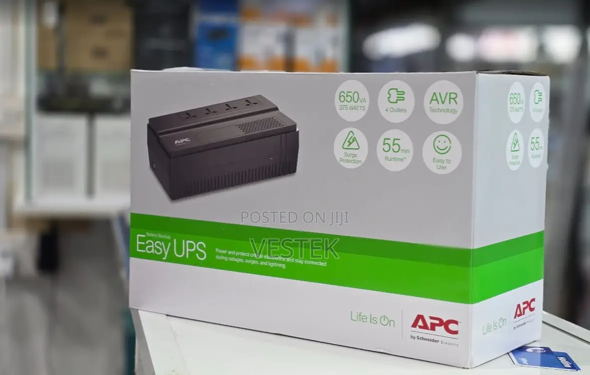 APC Schneider Electric Easy UPS 650VA 375W With Surge Protection