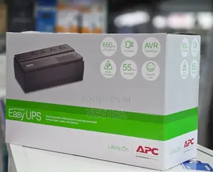 APC Easy UPS 650VA 375W AVR Technology Up to 55 Min Runtime
