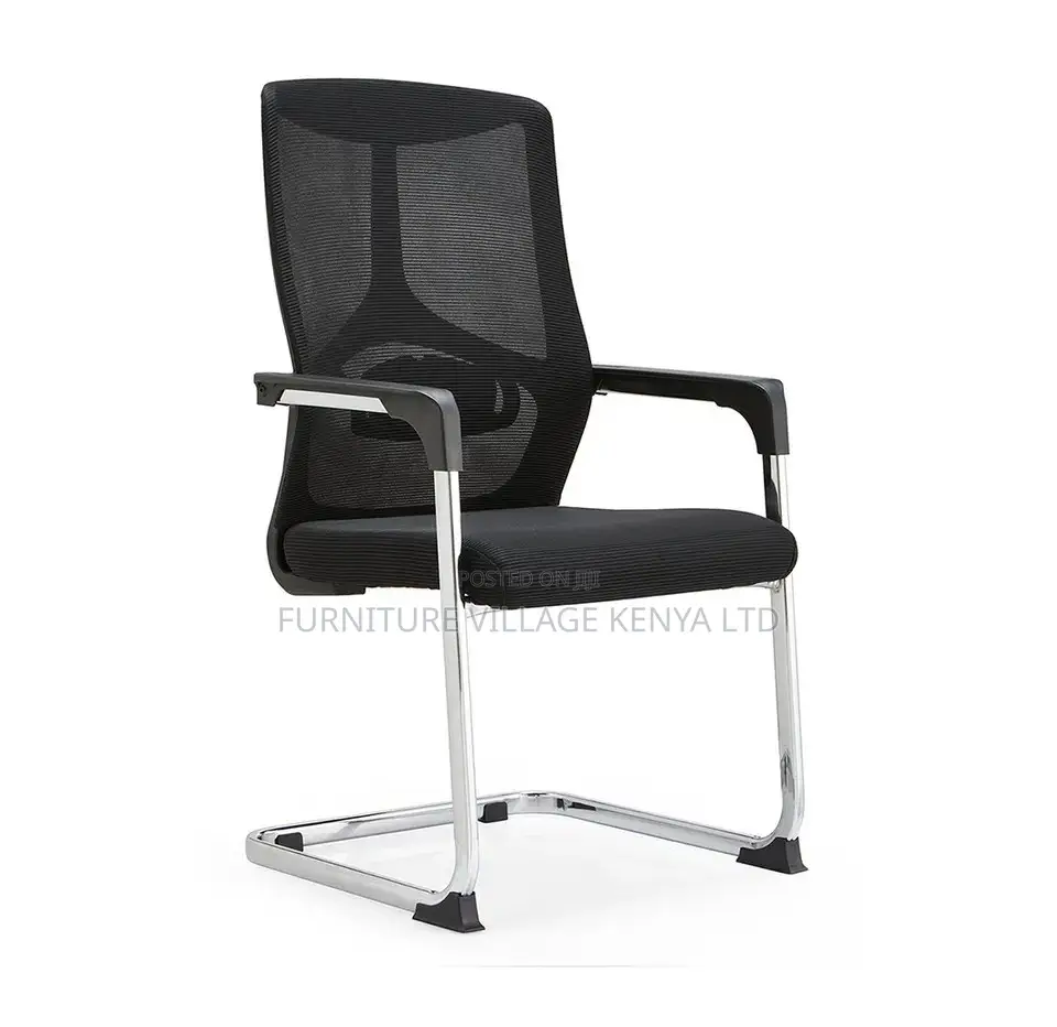 Visitor's Chair; Mid Back Ergonomic Mesh Visitor's/Guest Chair