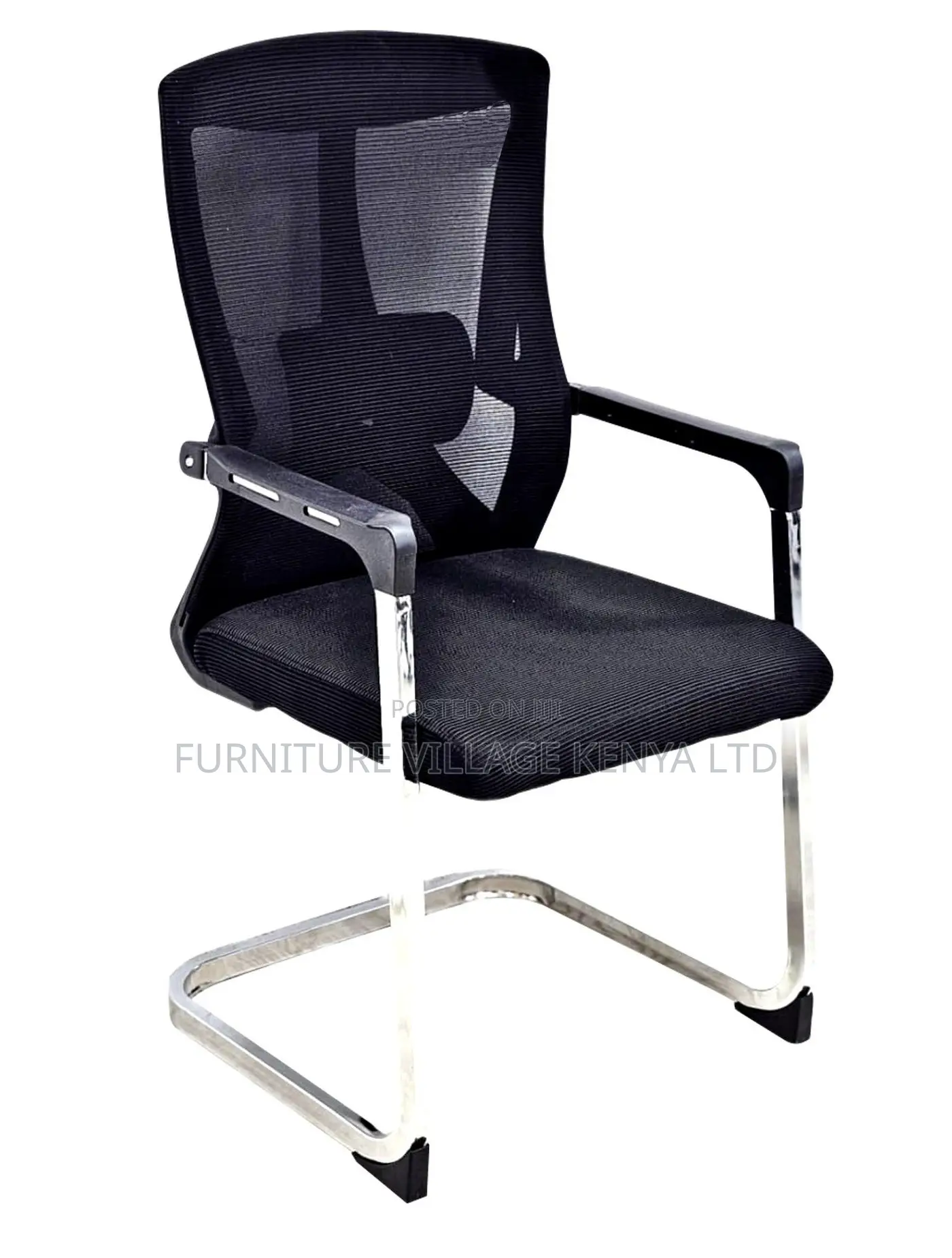 Visitor's Chair; Mid Back Ergonomic Mesh Visitor's/Guest Chair