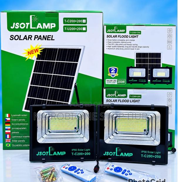 Jsot Solar 2-in-1 Floodlight 200w + 200w - main view
