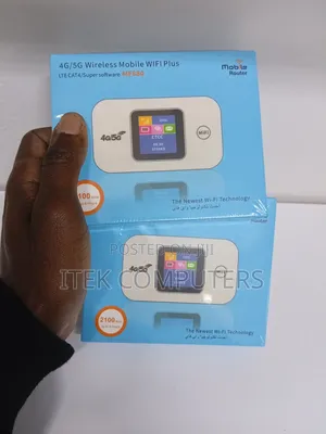 Portable 4g/5g WiFi Router for Remote Work and Travel