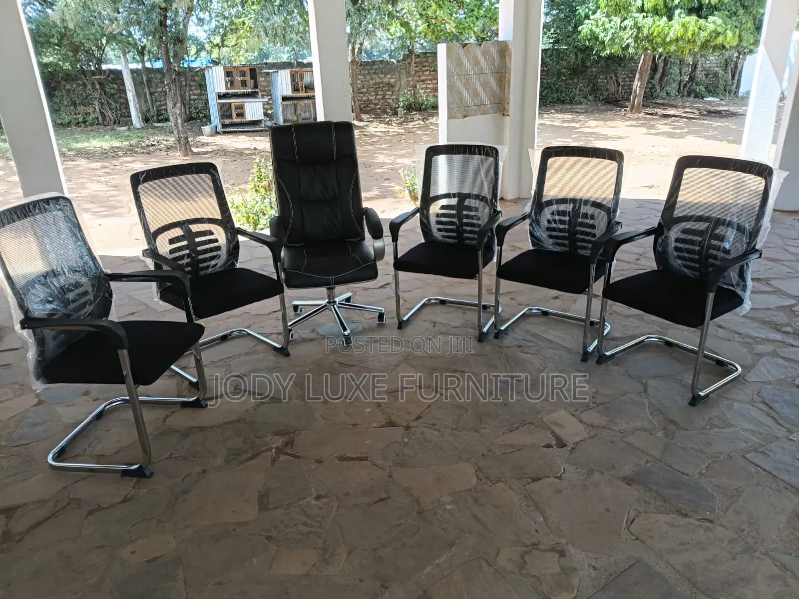 Ergonomic Black Office Chair Office