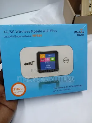 Travel-Friendly 4g/5g MiFi Router for Multiple Devices