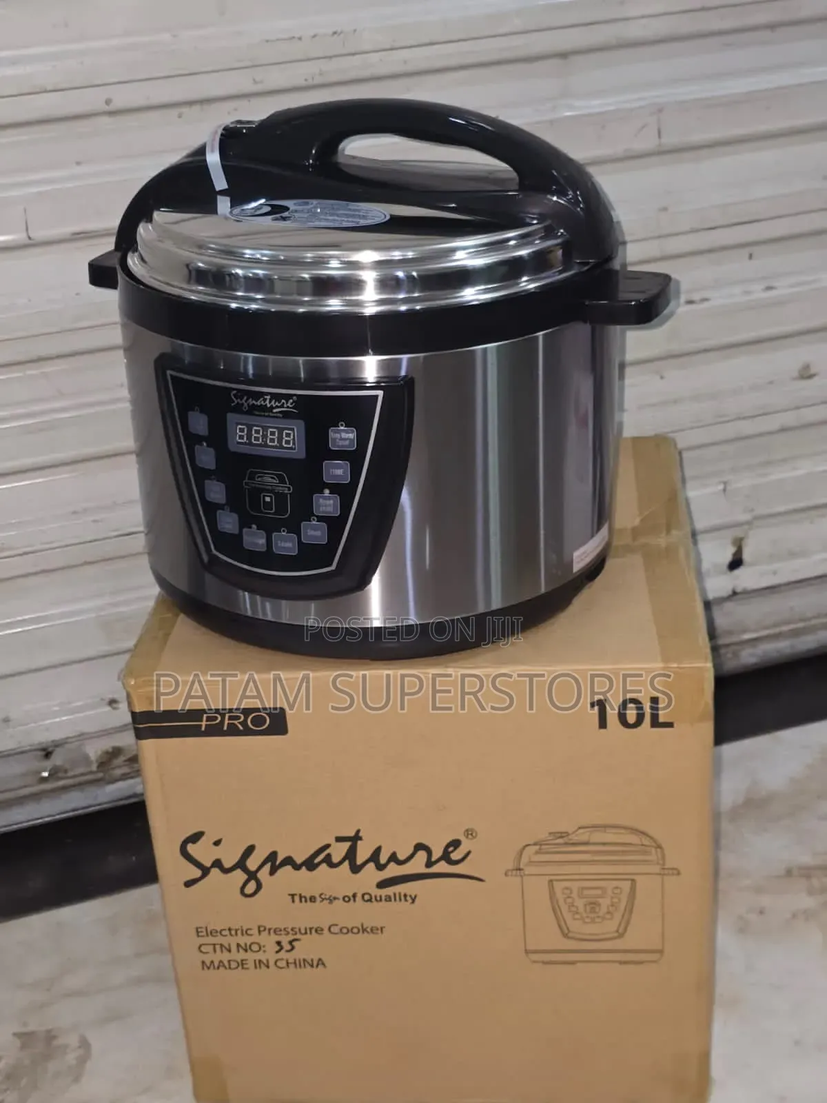 Signature Electric Pressure Cooker 10L