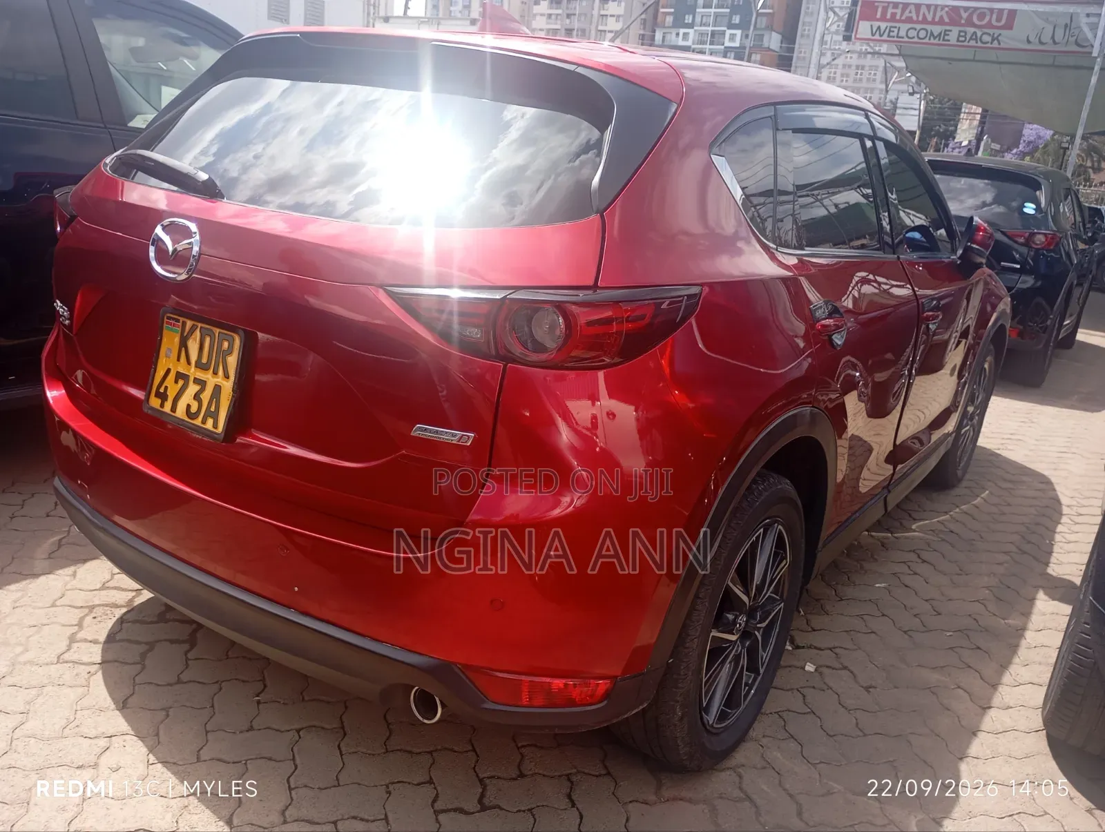 Mazda CX-5 2017 Red
