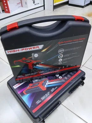 Compact Car Battery Booster Kit for Travel and Road Emergencies