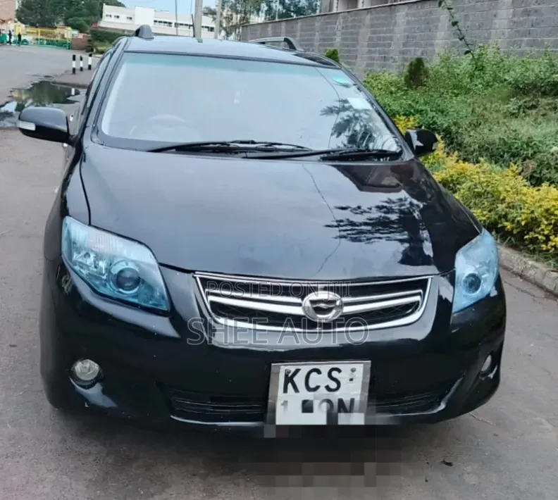 Toyota Corolla Fielder 2011 Black